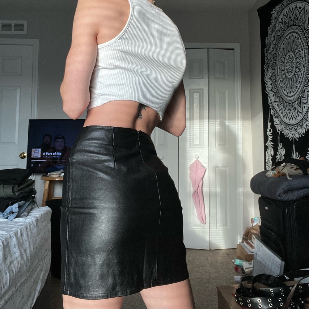 Sexy Sleek Mini Skirt
